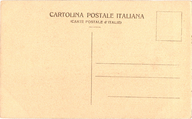 post card back