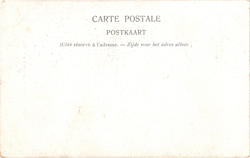 post card back