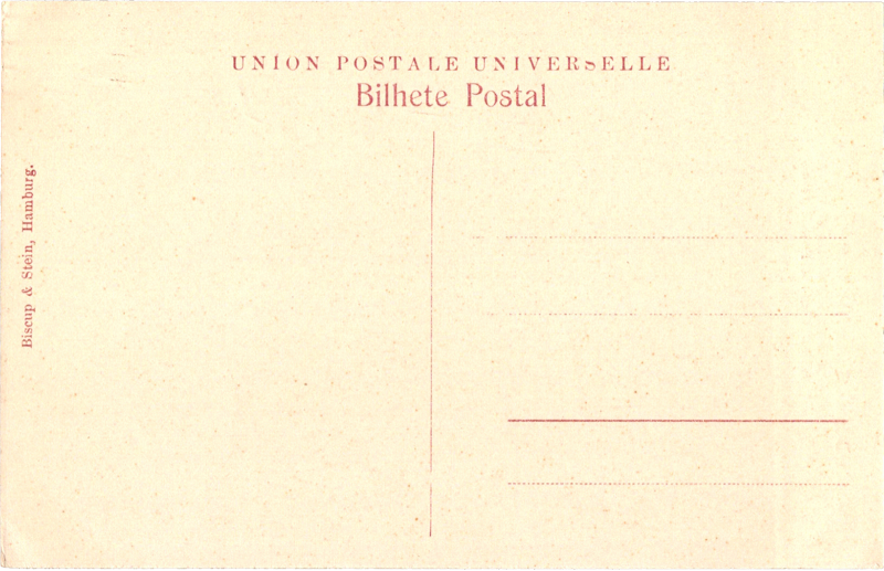 post card back