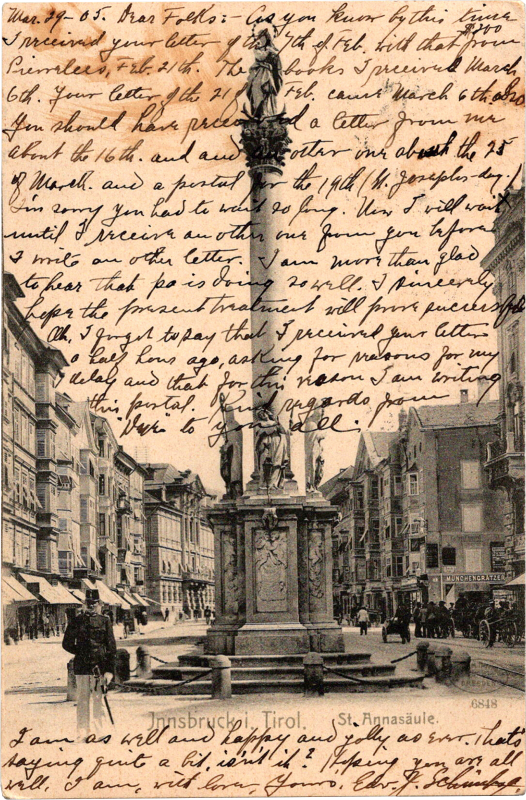 a statue on a pillar