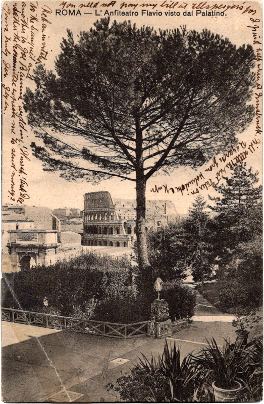 a tree in front of a building
