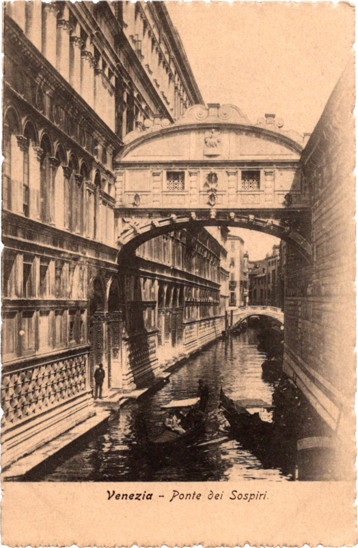 a bridge over a canal