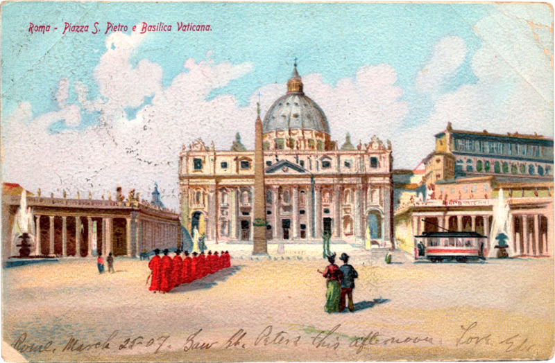 a group of people in front of a building