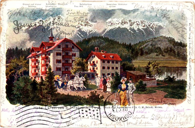 a group of people and horses