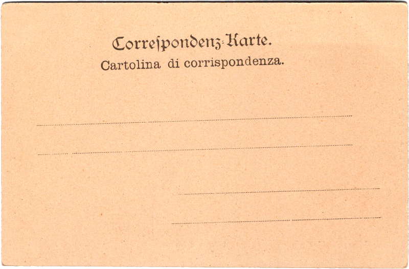 post card back