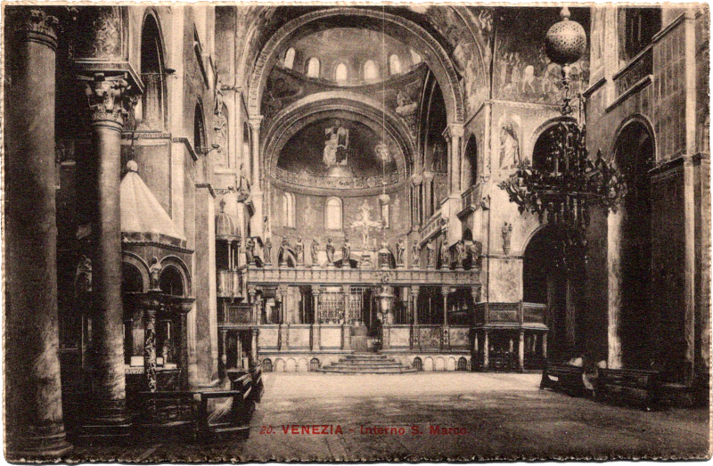 an old photo of a church