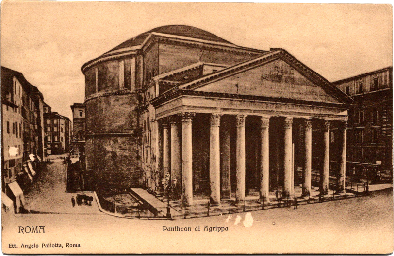 Pantheon, Rome with columns