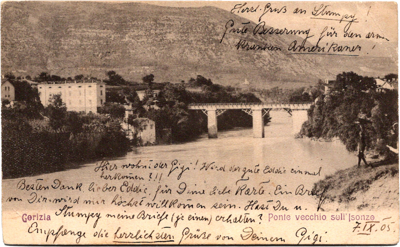 a bridge over a river