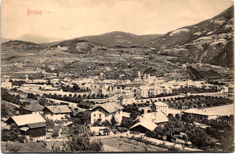 a black and white photo of a town