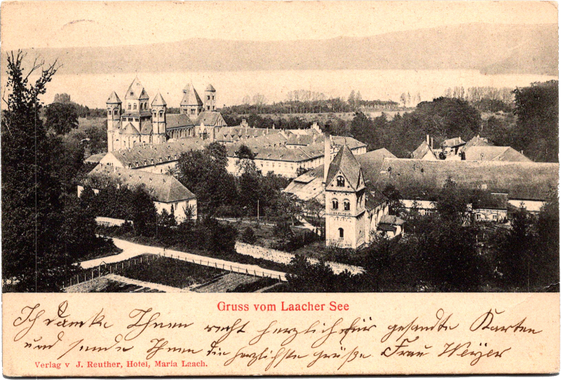 a black and white photo of a town