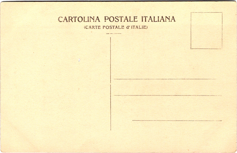 post card back