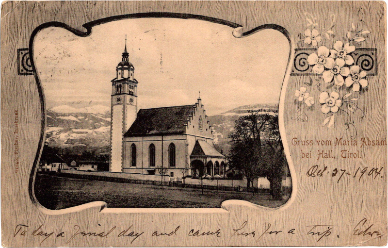 a church with a steeple