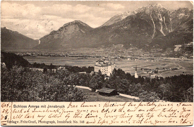 a mountain range with a town in the distance